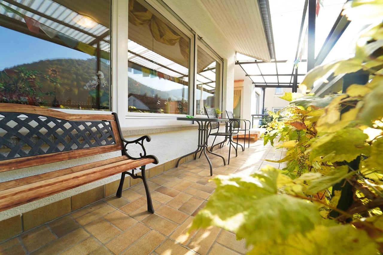 Ferienwohnung Im Haus Lotus Mit Grossem Balkon Und Garten Bad Urach Exteriér fotografie
